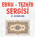 Ebru - Tezhib sergisi alyor