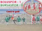 Bursa’nn boynu bkk: 1-0