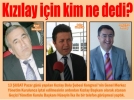 Kzlay iin kim ne dedi?