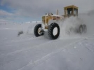 Mudurnu-Adapazar yolunda kar engeli