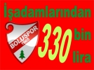 Boluspor’a byk destek