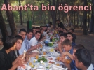 Abant'ta bin renci