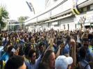 Fenerbahelilerden gzaltna protesto