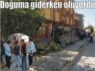 Douma giderken lyordu
