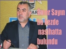 mer Sayn bu kez nasihatte bulundu  