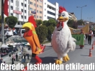 Gerede, festivalden etkilendi