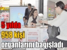 5 ylda 958 kii organlarn balad