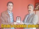 atak’a teekkr plaketi