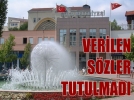 Verilen szler tutulmad
