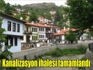 Kanalizasyon ihalesi tamamland