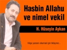 Hasbin Allahu ve nimel vekil