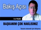 BAKANIM OK HAKLISINIZ