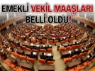 Emekli vekil maalar belli oldu!