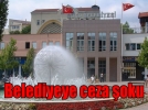 Belediyeye ceza oku