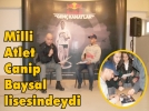 Milli Atlet Canip Baysal lisesindeydi