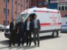 Gerede’ye ambulans geldi