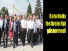 Halk festivale ilgi gstermedi