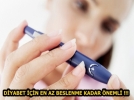 Diyabete dikkat ekmek iin yrdler