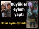 Bykler eylem yapt, onlar oyun oynad