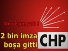 CHPde bir grup partilinin nseim abalar sonusuz kald