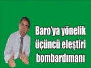 Bakan Ylmazn Baroya tepkisi dinmiyor!