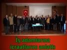 Bakan Ylmaz,  adamlarna icraatlarn anlatt