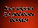 Bolu Danda 7.4 iddetinde deprem 