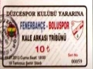 Ma biletlerini Boluspor satacak