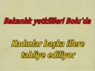 Bakanlk yetkilileri Bolu'da 