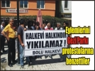 Halkevinden protesto sesleri ykseldi
