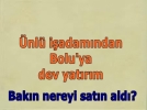 Sabancdan Boluya dev yatrm