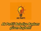 Ak Partili Belediye Bakan Gven Kaybetti