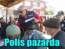 Yeniaada polis pazara indi