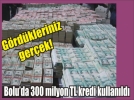 Boluda 300 milyon TLlik konut kredisi kullanld