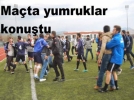 4-1 sona eren mata yumruklar havada uutu