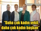 Kadnlar siyasete el atsn