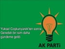 Ak Parti l Bakanlna Geredeli bir aday daha!