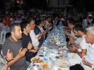Okul bahesinde mahalle iftar