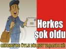 Gerede'de trajikomik olay!