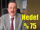 Hedef % 75 baar