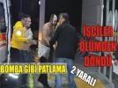 Trafo bomba gibi patlad: 2 yaral