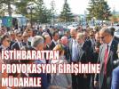 Bakan protesto edemeden yakalandlar
