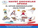 l Spor Merkezleri alyor