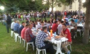 Sanayi esnaf iftarda bulutu