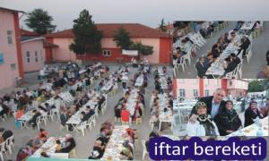 Semerkantta toplu iftar bereketi
