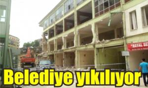 Belediye yklyor