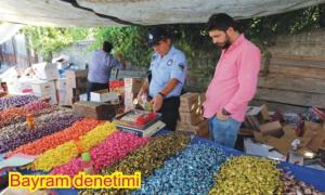 Bolu Pazarnda denetim