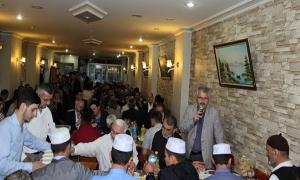 Suriyelilere iftar verildi