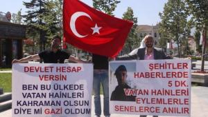 Gaziden sessiz eylem