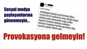 PROVOKASYONA GELMEYN!